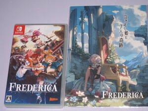 ★☆ Switch FREDERICA フレデリカ 早期購入特典 サウンドドラマCD + 特製ブックレット 付 ☆★