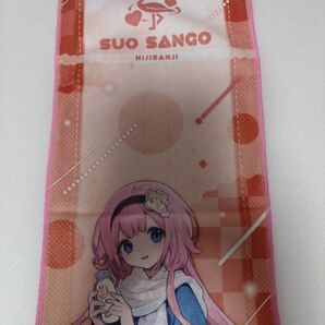 にじさんじ× 極楽湯 RAKU SPA ととのうにじさんじプラスセット コラボ限定マフラータオル『周央サンゴ』