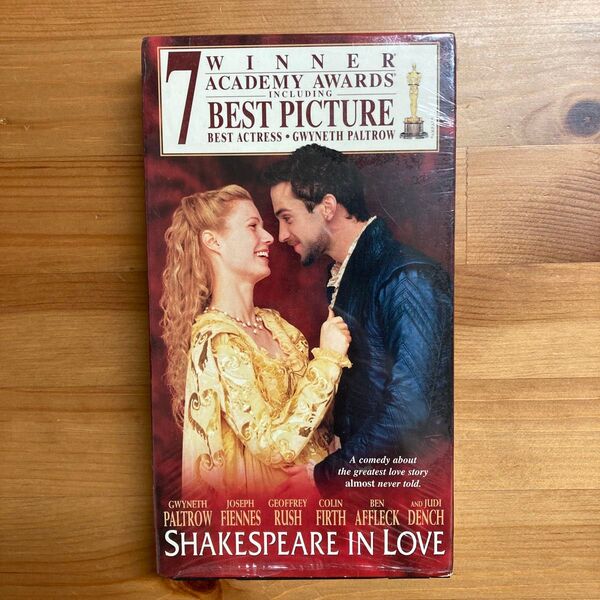 恋におちたシェイクスピアvhs ビデオ 輸入版 海外版 米国 英語版 アメリカ版