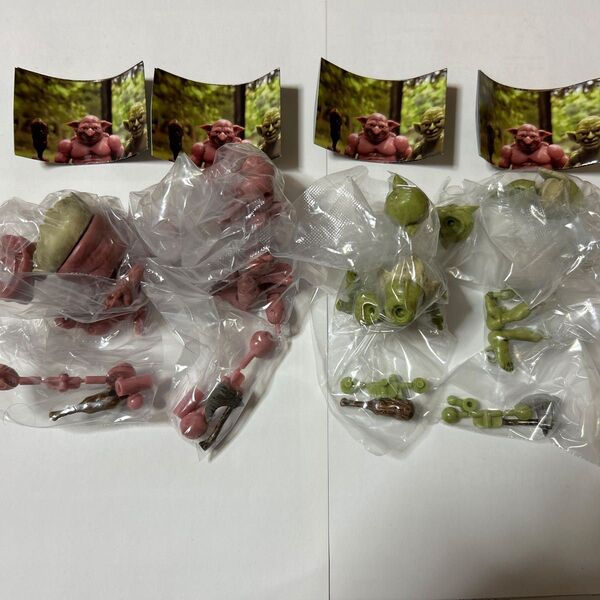 ゴブリン可動フィギュア 全4種セット 未開封品 トイズキャビン・ドリームカプセル ガチャ ガシャポン