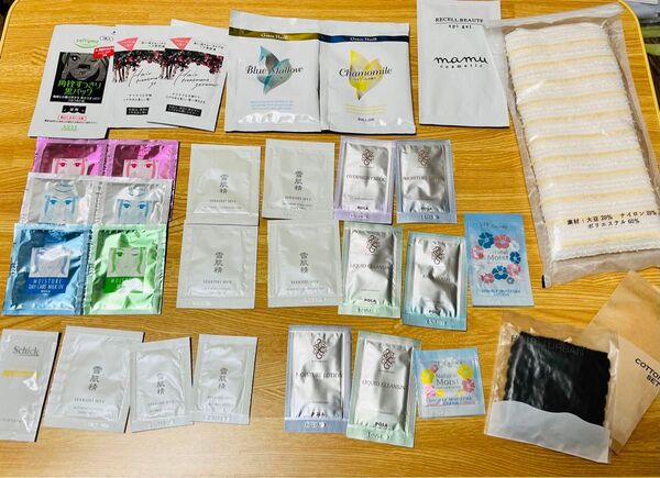サンプル POLA 試供品 雪肌精 ソフティモ DHC 等 まとめ売り 化粧水 クレンジング バスソルト トリートメント