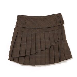andmary Holly mini skirt サイズ:S ブラウン
