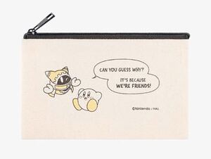 ラスト 新品 未開封 任天堂 星のカービィ Wii デラックス キャンバスポーチ 20×12cm プラチナ ポイント交換 グッズ ポーチ 最安送料140円