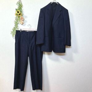 【c1961】TOP PRINCE メンズ スーツ セットアップ ネイビー パンツ ジャケット