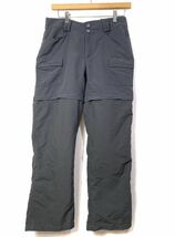 ■ 女性用 THE NORTH FACE コンバーチブル パンツ 6サイズ チャコールグレー ノースフェイス アウトドア クライミング マウンテン ■_画像1