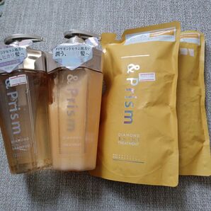 【ミモザの香り】&Prism ダイヤモンドシャインシャンプー&トリートメントセット
