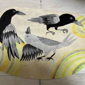 森田MiW ポストカード ミニポスター 【三羽】