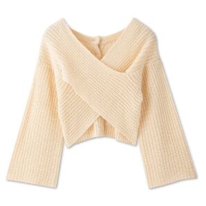 しまむら 辻希美 AngeCharme 2WAY クロス ニット Lサイズ