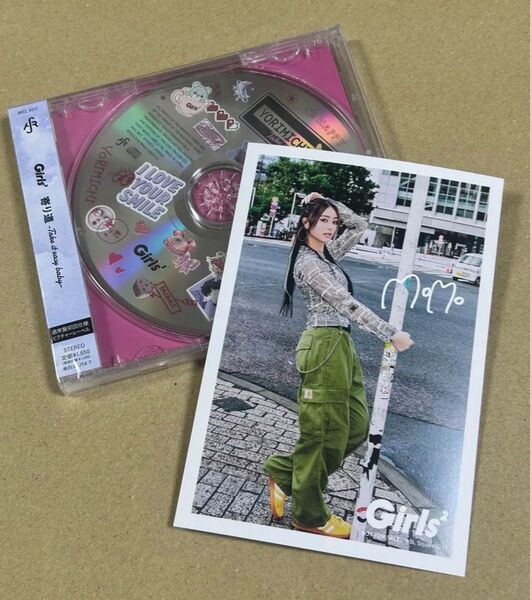 Girls2☆寄り道 ポストカード&CD 隅谷百花 ももか