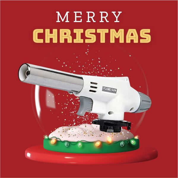 トーチバーナー ガスバーナー 多機能 料理用 パワートーチ 900℃~1300℃ アウトドア キャンプ 炎調整可能 片手着火 溶接