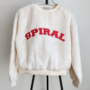 BROWNY ロゴファープルオーバー F レディース ガールズ もこもこ トレーナー