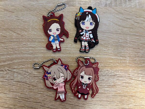 ウマ娘 ラバーストラップ スマートファルコン サクラバクシンオー スイープトウショウ ホッコータルマエ