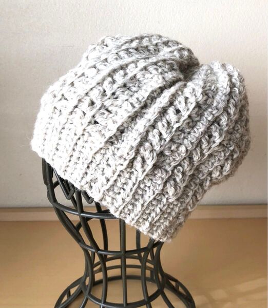 ハンドメイド ニット帽
