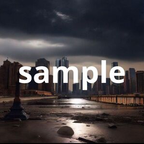 AI アートポスター 戦地 A4サイズ