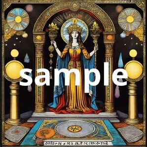 AI アートポスター タロット A4サイズ