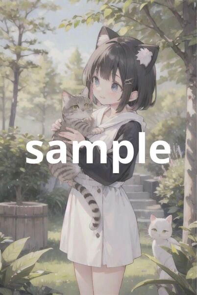AI美少女イラスト16 L判サイズ