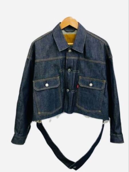 美品 NEON SIGN デニムジャケット UNFINISHED JACKET