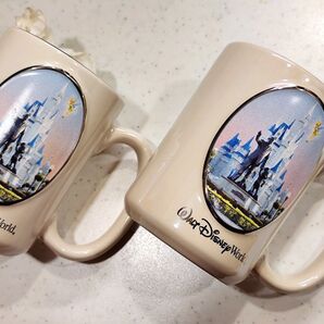 2007年 フロリダ ディズニーワールド シンデレラ城 マグカップ 陶器製 現地購入