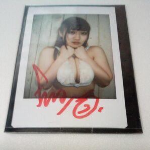 小梅えな 直筆サイン入り チェキ0