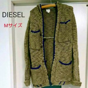 DIESEL ニット カウチン カーディガン M