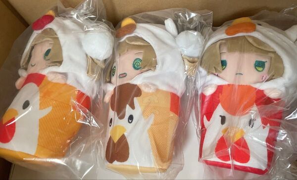 しぐれうい からあげクン ぬいぐるみ 3種セット loppi ローソン限定