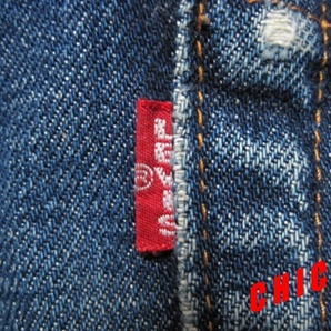 即決★W30 LEVI'S リーバイス 504ZXX メンズ 日本製 ビンテージ復刻 赤耳 ビッグＥ BIGE デニムパンツ ジーンズ ジーパン 検)501ZXX 502XXの画像8