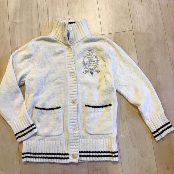 pom ponette ポンポネット カーディガン サイズM(150)