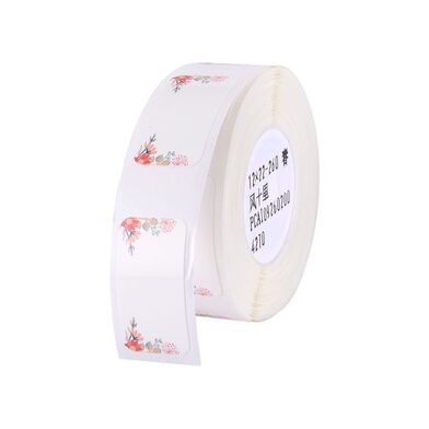 〆熱印刷ラベル紙バーコード価格サイズ名前空白ラベル防水引裂抵抗性12 * 22mm 260pcs / roll for Home