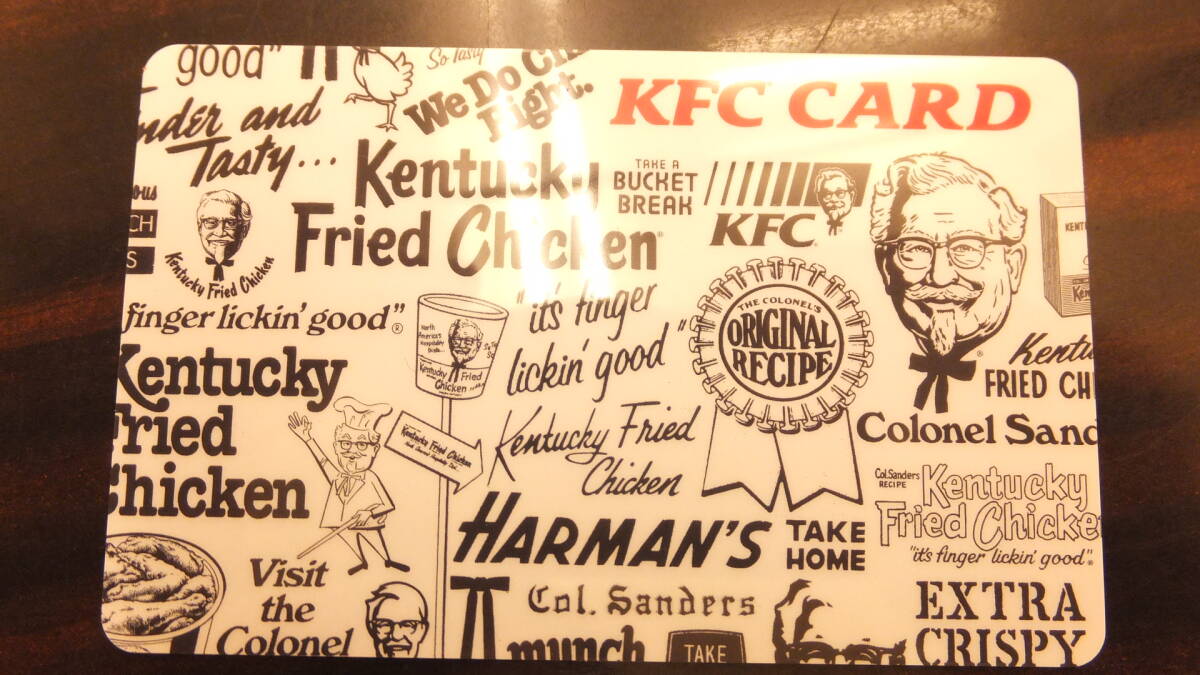 デジタル KFCカード 500円分 ケンタッキーフライドチキン 有効期限2023年11月16