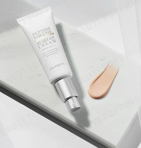 DR.PEPTI☆ペプチドボリューム シグネチャー スタートアップ クリーム 35ml ドクターペプチ 化粧下地 CCクリーム