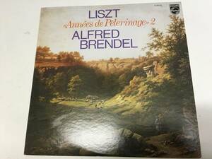 即決 リスト・巡礼の年・第2年イタリア・アルフレッド・ブレンデル・X-8659・LP盤　