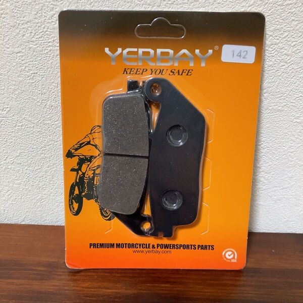 Yerbay バイク 用 セミメタル ブレーキパッド フロント:レブル250(17-22) レブル250ABS(17-20) など