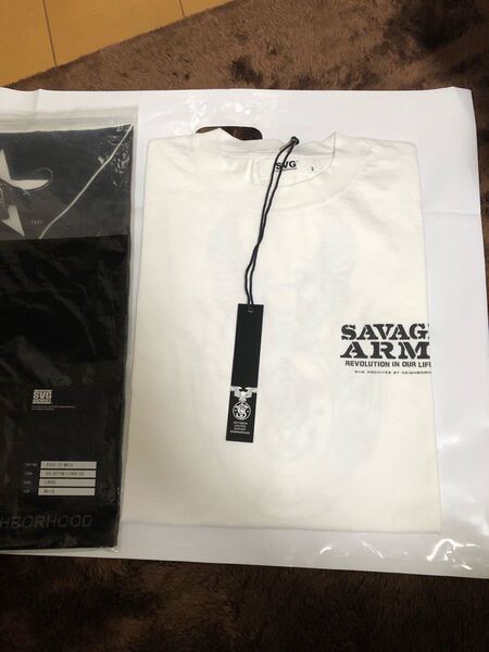 NEIGHBORHOOD SVG 半袖Tシャツ 白 sizeL