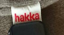 ハッカベビー　 Hakka baby　スウェットパーカー　ラグラン袖　colorキャメル×ブラウン　サイズ90　綿　　418 2L2703_画像4