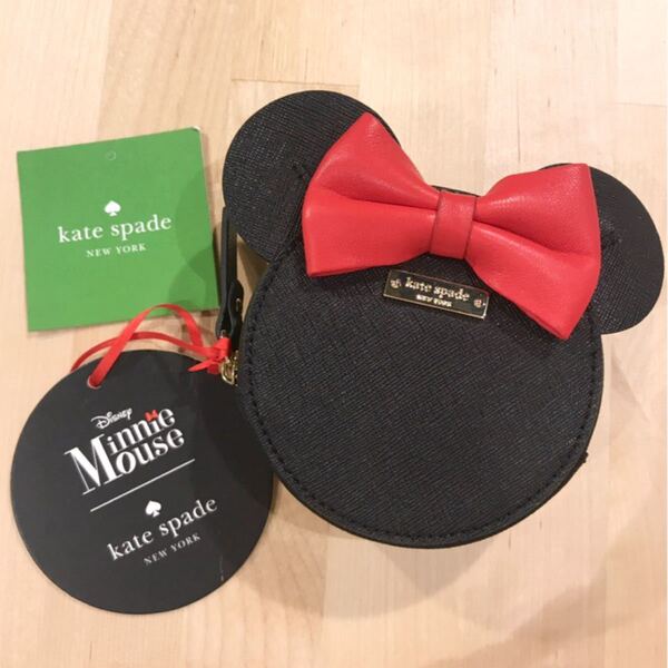 ☆kate spade new york☆ミニーちゃんコラボコインケース新品♪