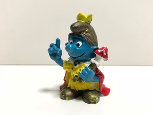 [ Smurf PVC figure ] SMURF Vintage king KING./ SCHLEICHshulaihiSMURF VINTAGE PVC FIGURE V6-31-40