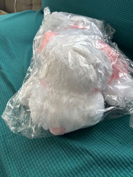 スヌーピー PVボア寝そべり ぬいぐるみ BIG ふわふわ もこもこ ピンク