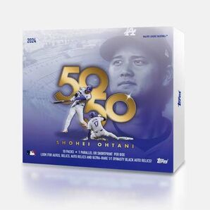 新品未開封Topps shohei ohtani 50/50 1box 大谷翔平10-Pack 1Box トップス topps