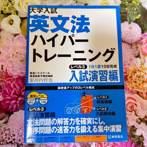 大学入試英文法ハイパートレーニング レベル3 (大学入試) 安河内哲也/著