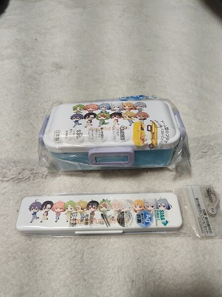 カラフルピーチ お箸 フォーク お弁当箱