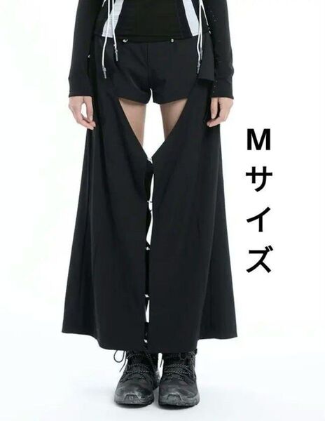 新品 THE RED THREAD G tech magnet skirtpants Mサイズ マグネットスカートパンツ モード系