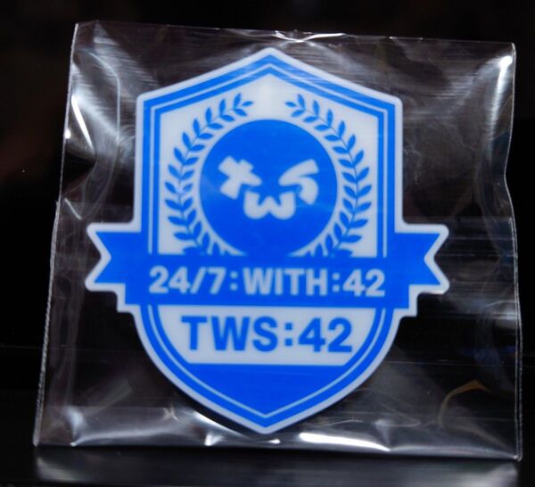 TWS ピンズ バッヂ ブローチ ファンクラブメンバーシップ42