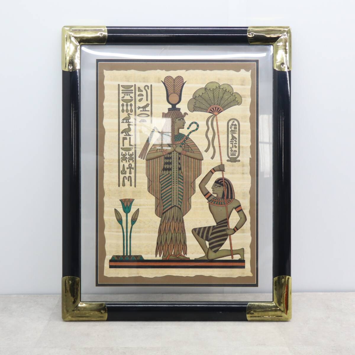 Yahoo!オークション -「エジプト パピルス」(絵画) (美術品)の Yahoo!オークション -「エジプト パピルス」(絵画) (美術品)の