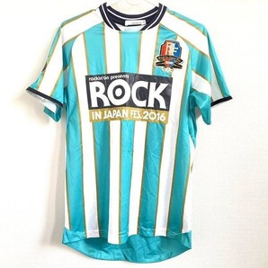 ROCK IN JAPAN fes. 2016 Tシャツ S ユニフォーム サッカー ロッキン ◎13-38