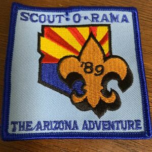 BSAWP-SOR-45 ボーイスカウト　アメリカ　刺繍　ワッペン　BSA Scout-O-Rama ビンテージ
