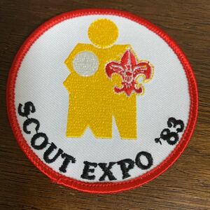 BSAWP-EXP12 ボーイスカウト　アメリカ　刺繍　ワッペン　デッドストック SCOUT EXPO BSA