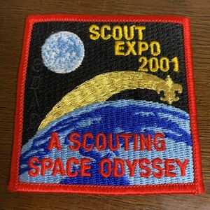 BSAWP-EXP33 ボーイスカウト　アメリカ　刺繍　ワッペン　デッドストック SCOUT EXPO BSA