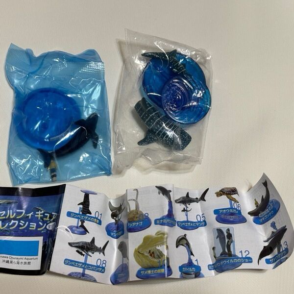 2個 美ら海水族館 ガチャガチャ カプセルフィギュアコレクション