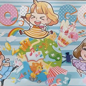 ハタノヒヨコ『GO!GO!なかよし団』ポストカード なかよし付録