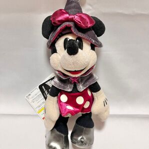 ミニーマウス 魔女 ぬいぐるみバッジ 2014 ハロウィン 未使用品
